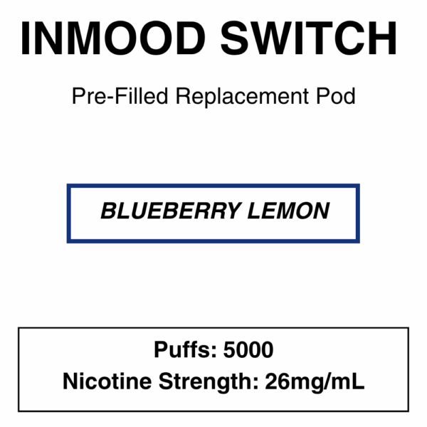 Inmood Switch Vape Replacement Nicotine Pod - 5000 Puffs - Image 6