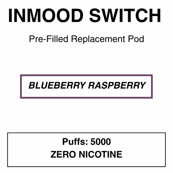 Inmood Switch Pod System/Disposable Vape Replacement Pod - 5000 Puffs - 0% (No Nicotine) - Image 9