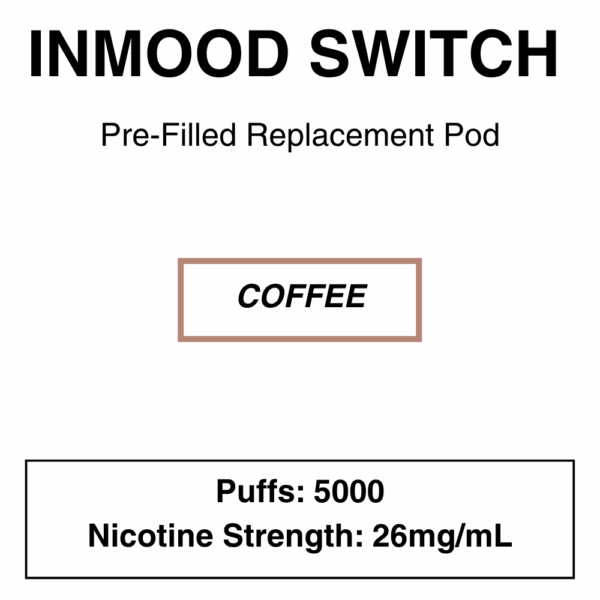 Inmood Switch Vape Replacement Nicotine Pod - 5000 Puffs - Image 5
