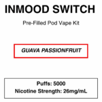 Inmood Switch Pod Vape Kit with reusable battery - 5000 Puffs -  with changeable pod option|Child Lock|Removable Battery - Image 8