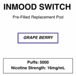 Inmood Switch Vape Replacement Nicotine Pod - 5000 Puffs - Image 4