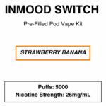 Inmood Switch Pod Vape Kit with reusable battery - 5000 Puffs -  with changeable pod option|Child Lock|Removable Battery - Image 2