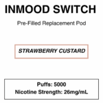 Inmood Switch - Custard Range - Replacement Pod - 5000 Puffs - Image 5