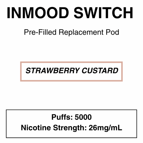 Inmood Switch - Custard Range - Replacement Pod - 5000 Puffs - Image 5