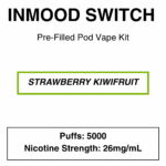 Inmood Switch Pod Vape Kit with reusable battery - 5000 Puffs -  with changeable pod option|Child Lock|Removable Battery - Image 4