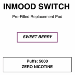 Inmood Switch Pod System/Disposable Vape Replacement Pod - 5000 Puffs - 0% (No Nicotine) - Image 5