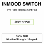 Inmood Switch Vape Replacement Nicotine Pod - 5000 Puffs - Image 13