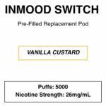 Inmood Switch - Custard Range - Replacement Pod - 5000 Puffs - Image 4