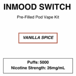 Inmood Switch Pod Vape Kit with reusable battery - 5000 Puffs -  with changeable pod option|Child Lock|Removable Battery - Image 5