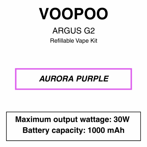 Voopoo - Argus G2 Kit - Image 8