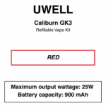 Uwell - Caliburn GK3 - Pod Starter Kit - Image 3