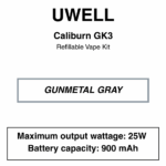 Uwell - Caliburn GK3 - Pod Starter Kit - Image 8