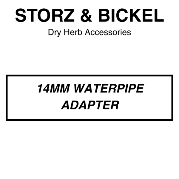 Storz & Bickel - 14mm Water Pipe Adaptor - For Mighty/Mighty + - Image 1