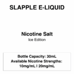 Slapple E-Liquid - Nicotine Salt - Ice Edition - 10mg/mL & 20mg/mL Nicotine Strength