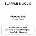 Slapple E-Liquid - Nicotine Salt - Non Ice Edition - 10mg/mL & 20mg/mL Nicotine Strength
