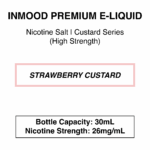 Inmood Premium E-Liquid - Custard Range - 16mg/26mg Nicotine - 30ml - Image 4