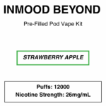 Inmood Beyond Closed Pod Vape Kit with reusable battery - up to 12000 Puffs - 26mg/ml Nicotine changeable pod-Kit - Image 6