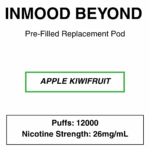 Inmood Beyond Closed Pod Vape - Replacement Pods - up to 12000 Puffs - 26mg/ml Nicotine - Image 18