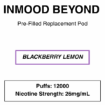 Inmood Beyond Closed Pod Vape - Replacement Pods - up to 12000 Puffs - 26mg/ml Nicotine - Image 16