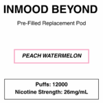 Inmood Beyond Closed Pod Vape - Replacement Pods - up to 12000 Puffs - 26mg/ml Nicotine - Image 11