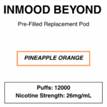 Inmood Beyond Closed Pod Vape - Replacement Pods - up to 12000 Puffs - 26mg/ml Nicotine - Image 10