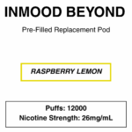 Inmood Beyond Closed Pod Vape - Replacement Pods - up to 12000 Puffs - 26mg/ml Nicotine - Image 8