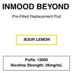 Inmood Beyond Closed Pod Vape - Replacement Pods - up to 12000 Puffs - 26mg/ml Nicotine - Image 7