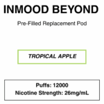 Inmood Beyond Closed Pod Vape - Replacement Pods - up to 12000 Puffs - 26mg/ml Nicotine - Image 3