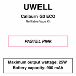 Uwell - Caliburn G3 Eco - Pod Starter Kit - Image 3