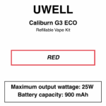 Uwell - Caliburn G3 Eco - Pod Starter Kit - Image 7