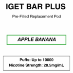 IGET Bar Plus Pod 3.0 - 10000 puffs - 28.5mg Nicotine - Image 2