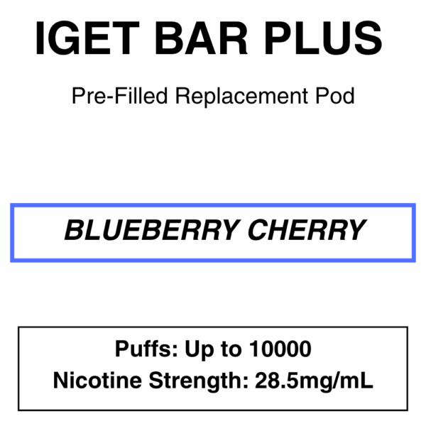 IGET Bar Plus Pod 3.0 - 10000 puffs - 28.5mg Nicotine - Image 20