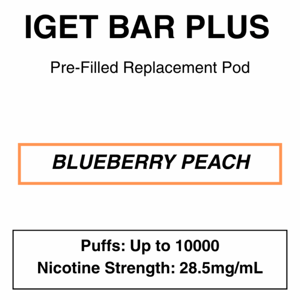 IGET Bar Plus Pod 3.0 - 10000 puffs - 28.5mg Nicotine - Image 18