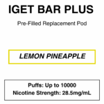 IGET Bar Plus Pod 3.0 - 10000 puffs - 28.5mg Nicotine - Image 12