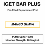 IGET Bar Plus Pod 3.0 - 10000 puffs - 28.5mg Nicotine - Image 11