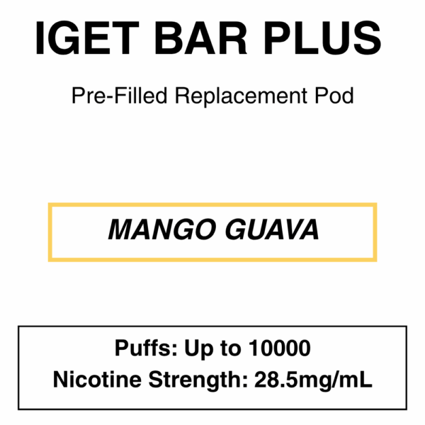 IGET Bar Plus Pod 3.0 - 10000 puffs - 28.5mg Nicotine - Image 11