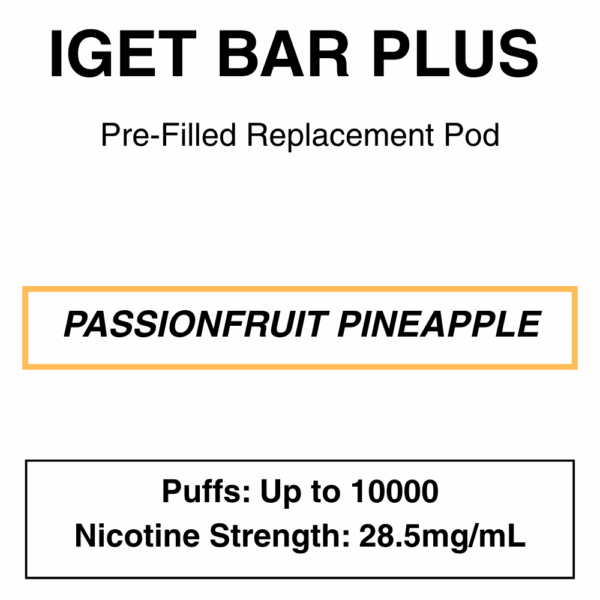 IGET Bar Plus Pod 3.0 - 10000 puffs - 28.5mg Nicotine - Image 10