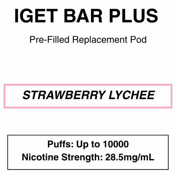 IGET Bar Plus Pod 3.0 - 10000 puffs - 28.5mg Nicotine - Image 5