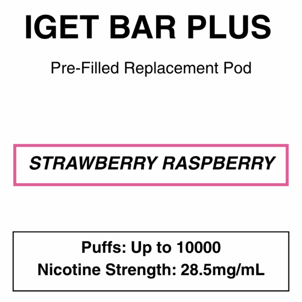 IGET Bar Plus Pod 3.0 - 10000 puffs - 28.5mg Nicotine - Image 4