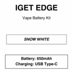 IGET - Edge - Battery Kit - 650mAh - Image 3