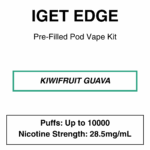 IGET - Edge Closed Pod Vape Kit with reusable battery - 10000 Puffs - 28.5mg/ml Nicotine changeable pod-Kit - Image 15
