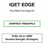 IGET - Edge Closed Pod Vape Kit with reusable battery - 10000 Puffs - 28.5mg/ml Nicotine changeable pod-Kit - Image 16