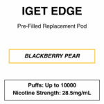 IGET - Edge Closed Pod Vape - Replacement Pods - 10000 Puffs - 28.5mg/ml Nicotine - Image 22
