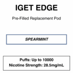 IGET - Edge Closed Pod Vape - Replacement Pods - 10000 Puffs - 28.5mg/ml Nicotine - Image 9
