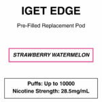 IGET - Edge Closed Pod Vape - Replacement Pods - 10000 Puffs - 28.5mg/ml Nicotine - Image 6