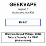 Geekvape - Legend 3 200W 5.5ml - Mod Starter Kit - Image 11