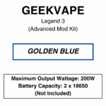 Geekvape - Legend 3 200W 5.5ml - Mod Starter Kit - Image 9