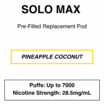 Solo Max - Replacement Pod - 28.5mg/ml Nicotine - 7000 Puffs - Image 16