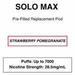 Solo Max - Replacement Pod - 28.5mg/ml Nicotine - 7000 Puffs - Image 13