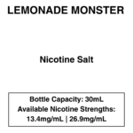 Watermelon (Lemonade Monster) - Nic Salt - 30ml